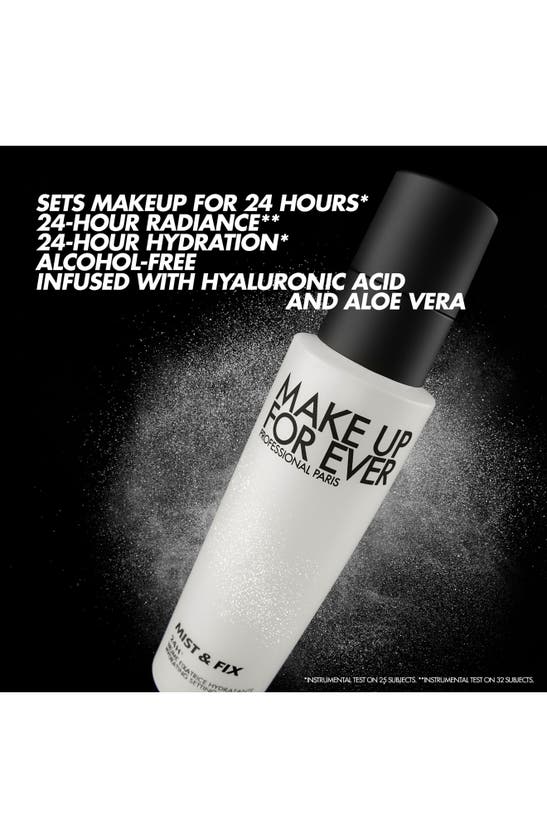 Make Up For Ever Mist & Fix 24h Hydrating Setting Mist, 3.4 Oz.