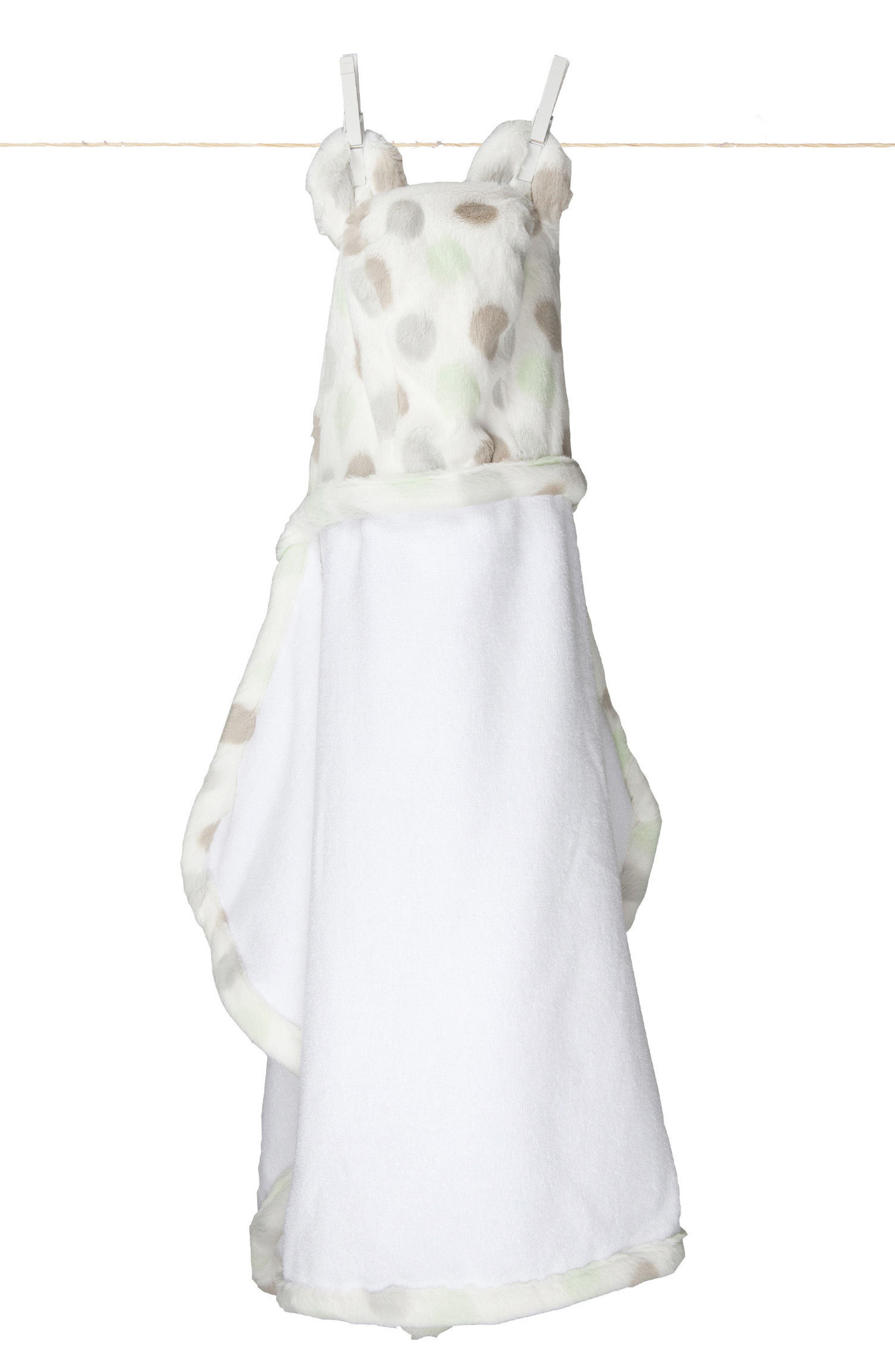 Little Giraffe 'Luxe Dot' Hooded Towel (Baby) Nordstrom