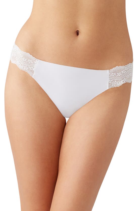 B.tempt'd By Wacoal B.bare Thong In White