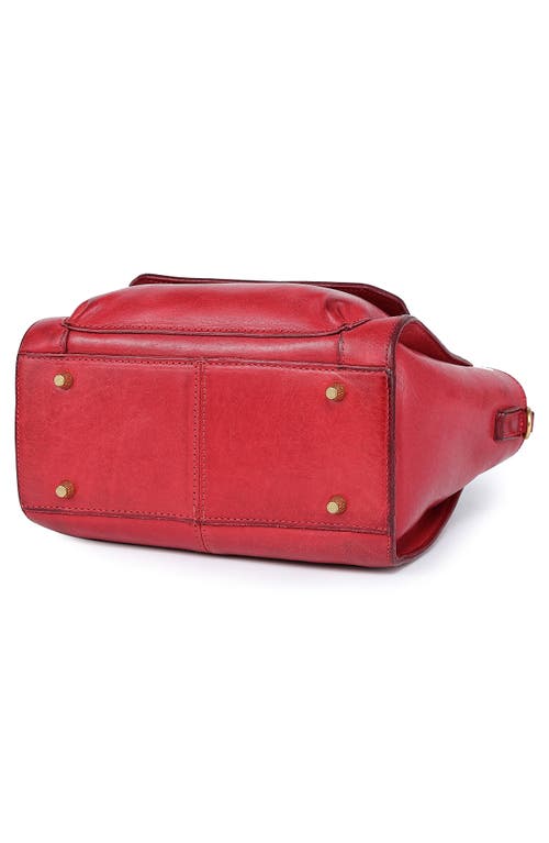Old Trend Pansy Mini Satchel Bag In Red