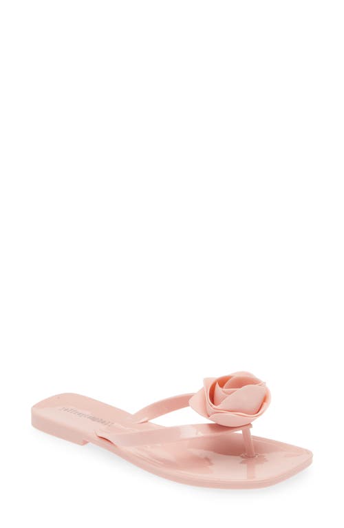 So Sweet Flip Flop in Light Pink Shiny