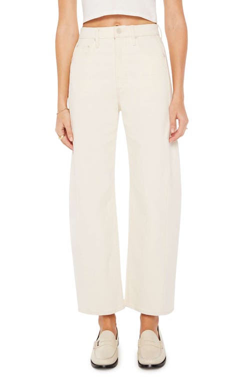 MOTHER The Half Pipe High Waist Ankle Barrel Jeans Act Natural at Nordstrom,