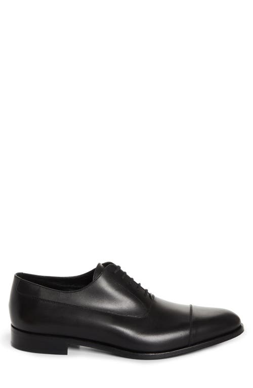 Shop Jm Weston West Cap Toe Derby In Black