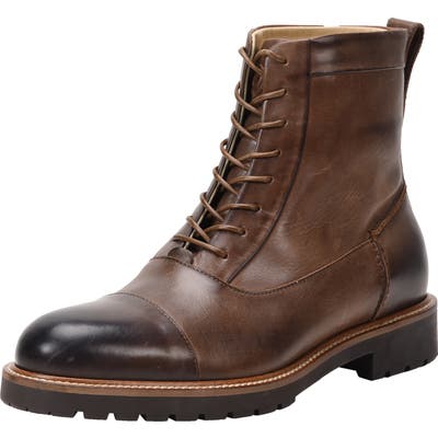 Ross & Snow Cap Toe Weatherproof Boot, Brown