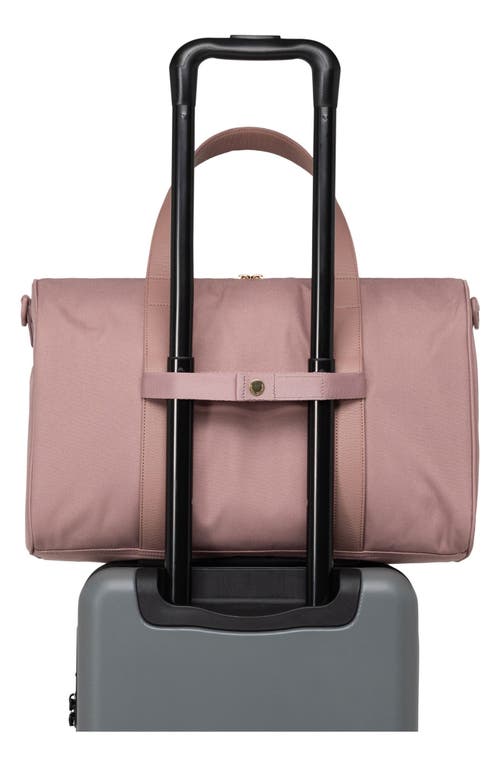 Herschel Supply Co . Novel Recycled Polyester Carry-on Duffle Bag In Ash Rose