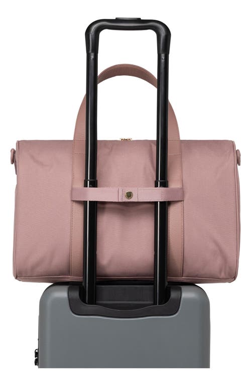 Shop Herschel Supply Co . Novel Recycled Polyester Carry-on Duffle Bag In Ash Rose