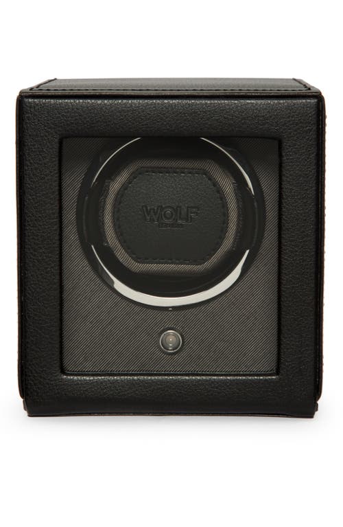 Shop Wolf Cub Single Watch Winder In Black