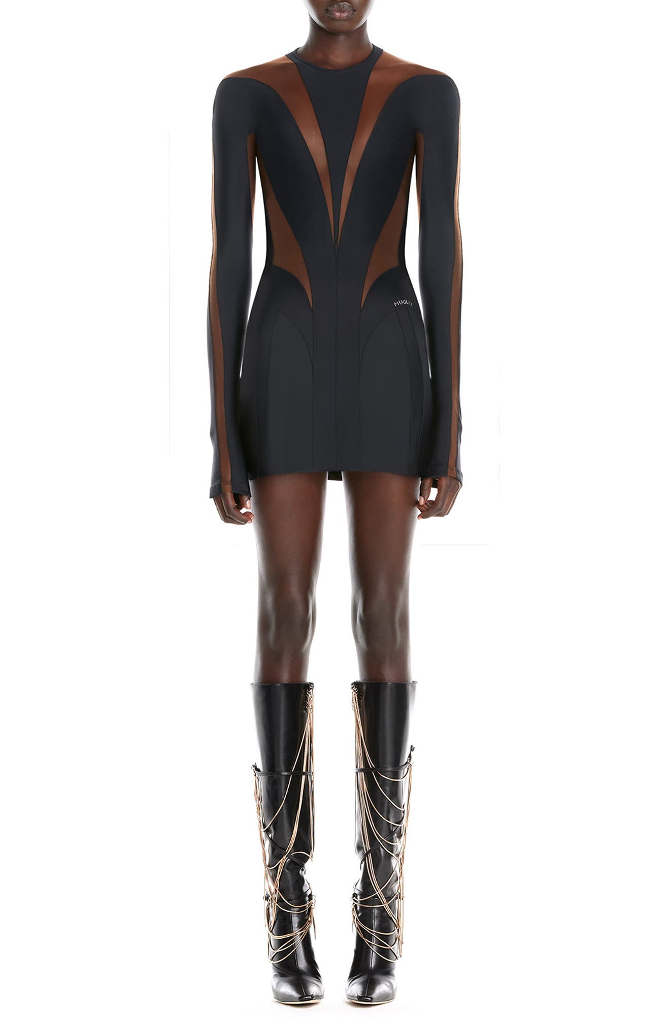 mugler outfit