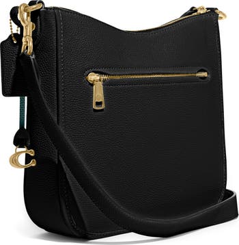 Coach Chaise Crossbody in Polished Pebble Leather - Marine/Gunmetal