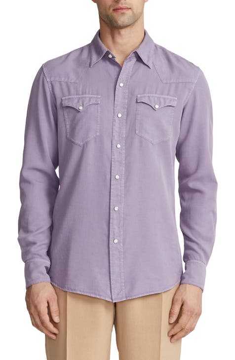 Purple Designer Shirts for Men | Nordstrom