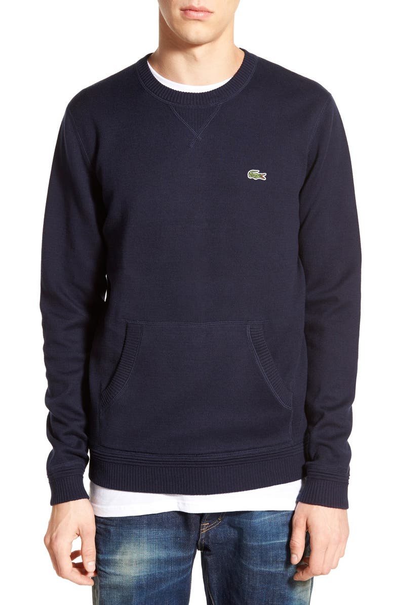 Mens crew neck sweatshirt with kangaroo pocket Clearance