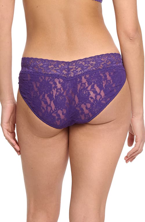 Hanky Panky Signature Lace Vikini In Snow Day Purple
