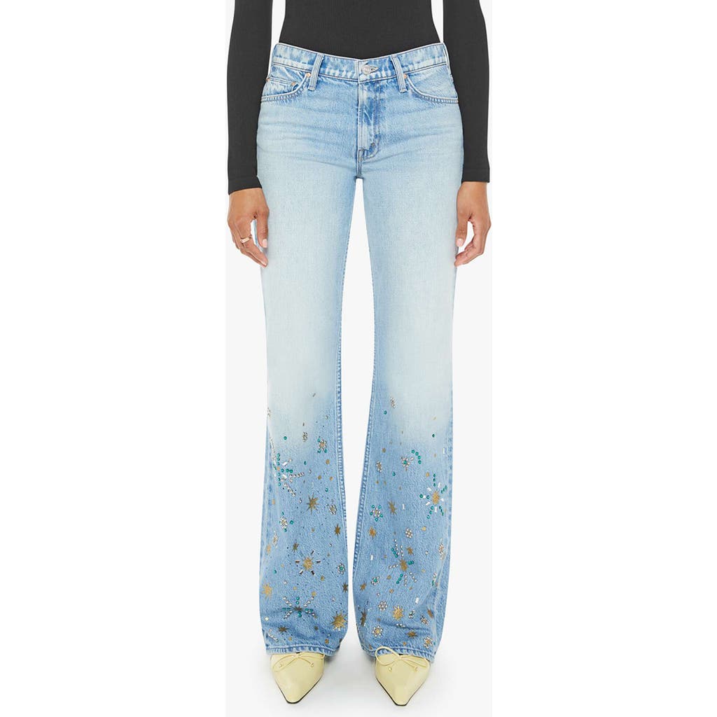MOTHER MOTHER THE BOOKIE HEEL BOOTCUT JEANS