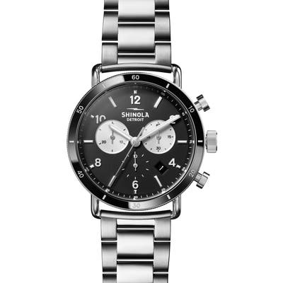 Shinola The Canfield Sport Chronograph Bracelet Watch, 40Mm