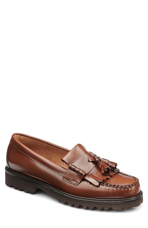 G.H. BASS Layton Lug Sole Loafer in Whiskey