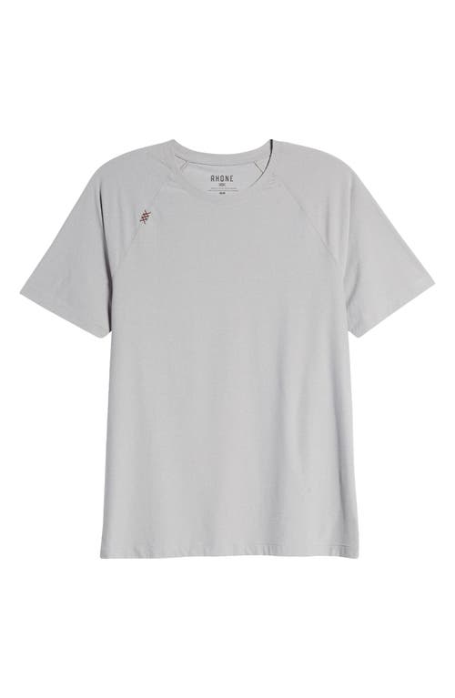 Rhone Reign Performance T-shirt In Gray Space Dye