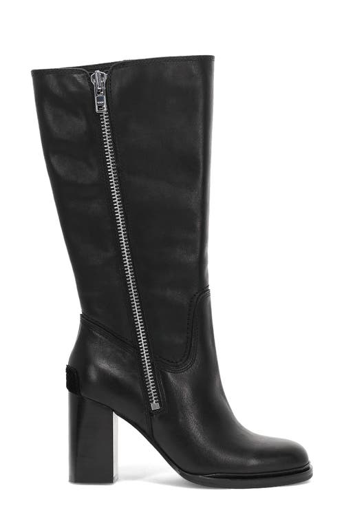 Frye Alex Heavy Zip Boot In Black