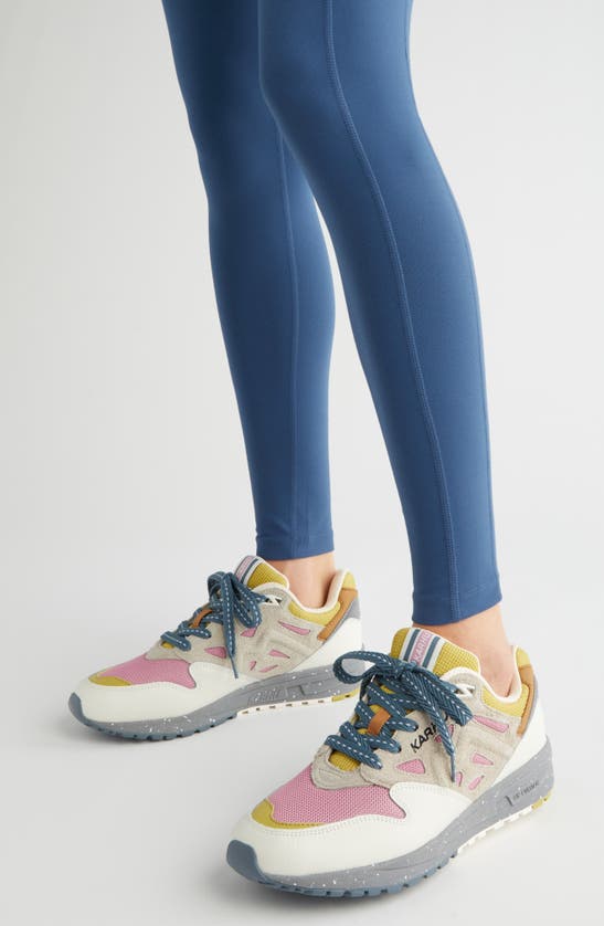 Shop Karhu Gender Inclusive Legacy 96 Sneaker In Lily White/ Lilas