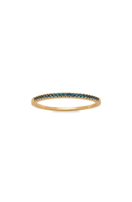 Birthstone Stacking Ring in Gold