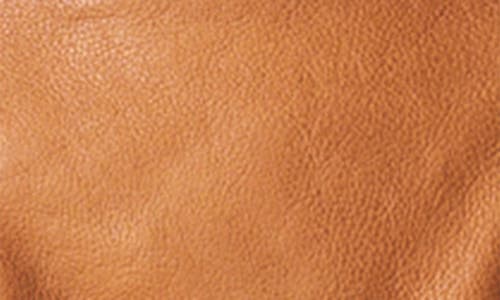 Free People Emerson Lambskin Leather Tote In Saddle