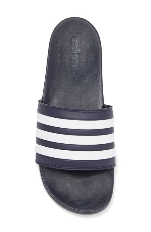 Adidas Originals Adidas Gender Inclusive Adilette Comfort Slide Sandal In Blue/white