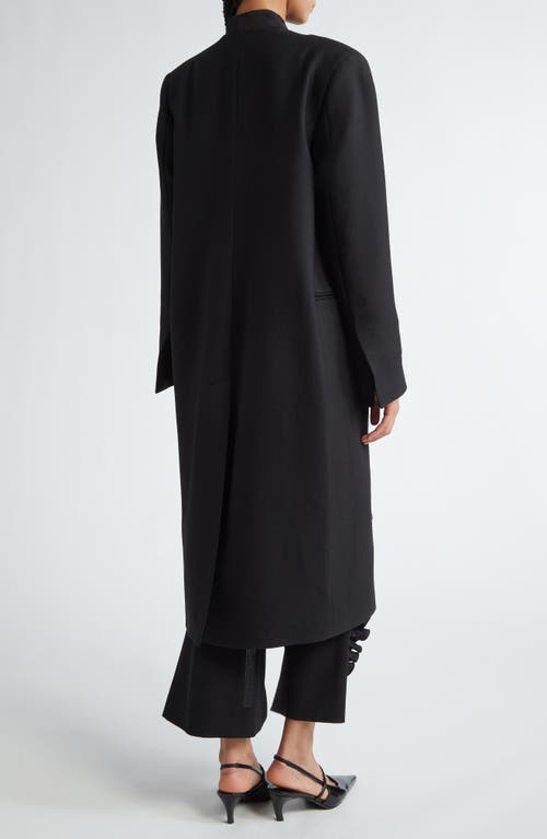 Shop Bite Studios Petal Wool Coat In Black