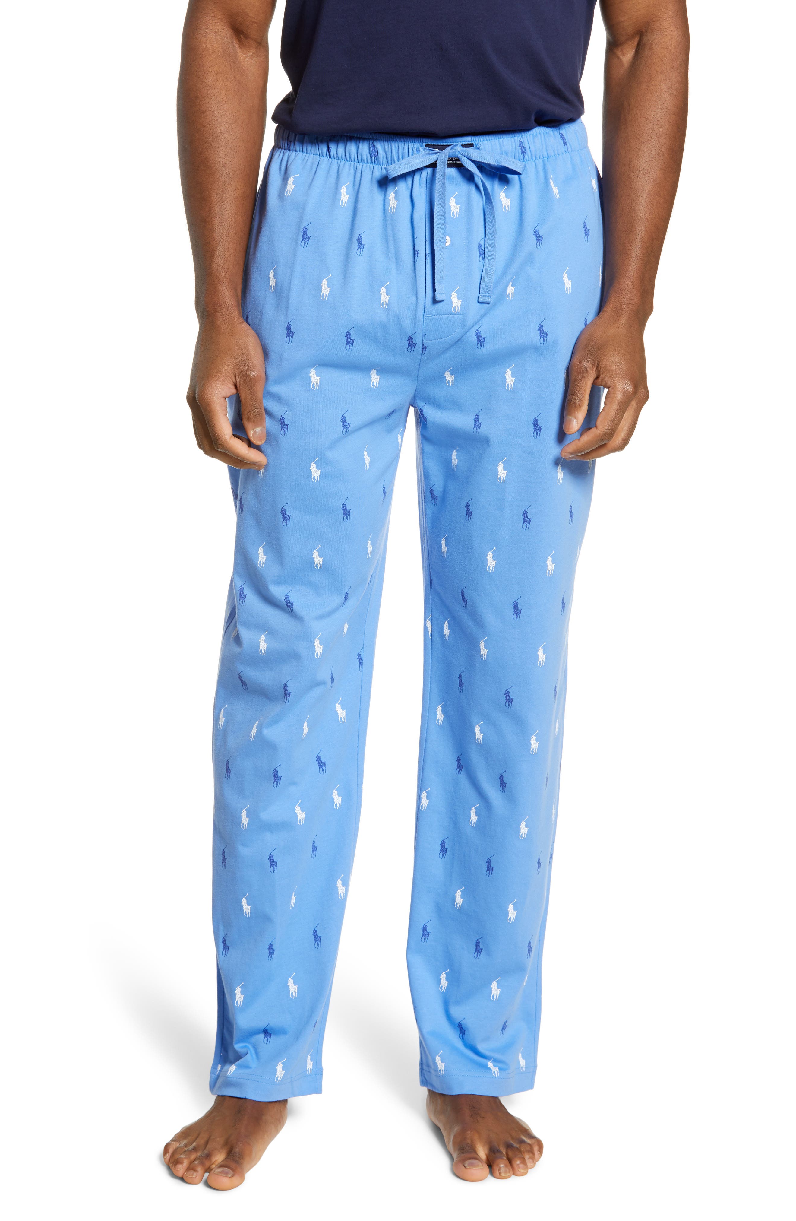 all over pony polo pants