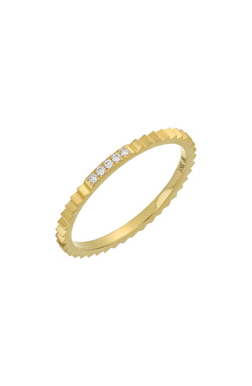 Bony Levy Cleo Diamond Stacking Ring 18K Yellow Gold at Nordstrom,