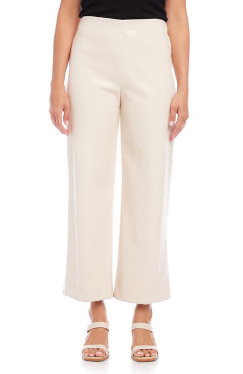 Women's Faux Leather Wide-Leg Pants | Nordstrom