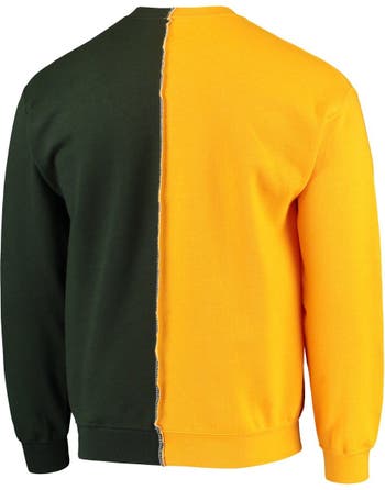 Men's Refried Apparel Royal/Gold Los Angeles Rams Sustainable Split Center  Pullover Sweatshirt