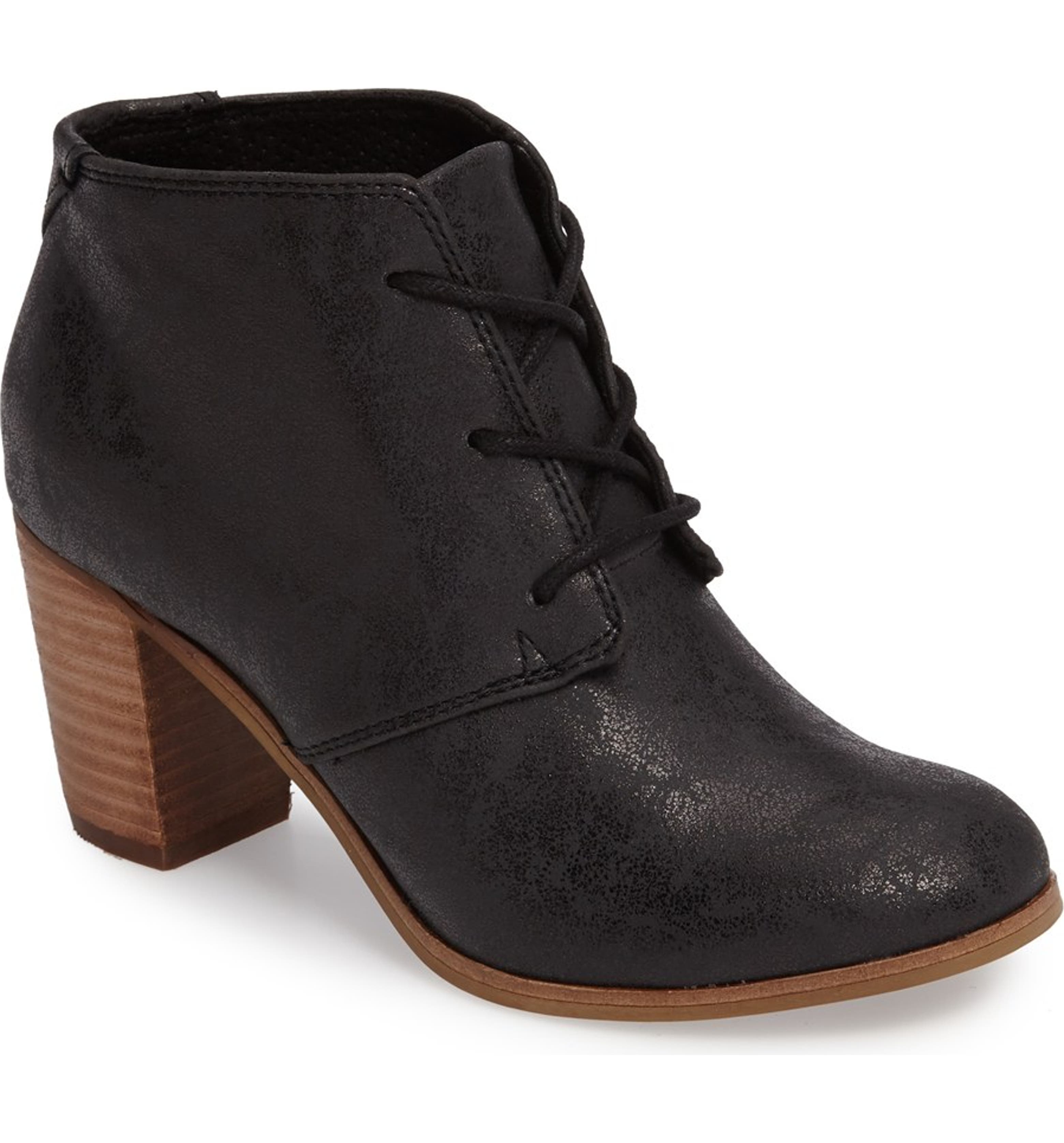 TOMS Lunata Lace-Up Bootie (Women) | Nordstrom