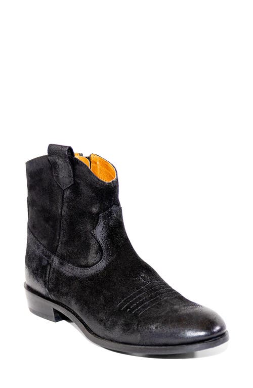 band of the free Sycamore Western Bootie in Black