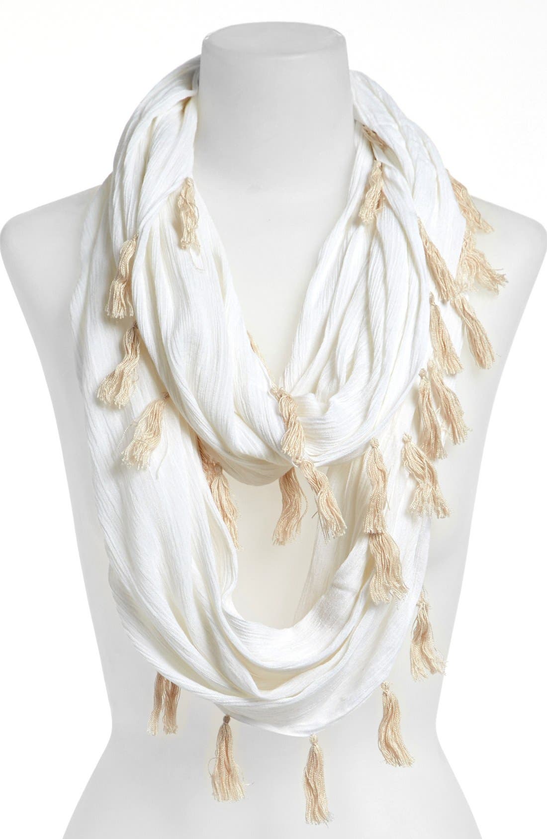 Collection XIIX Tasseled Infinity Scarf Nordstrom