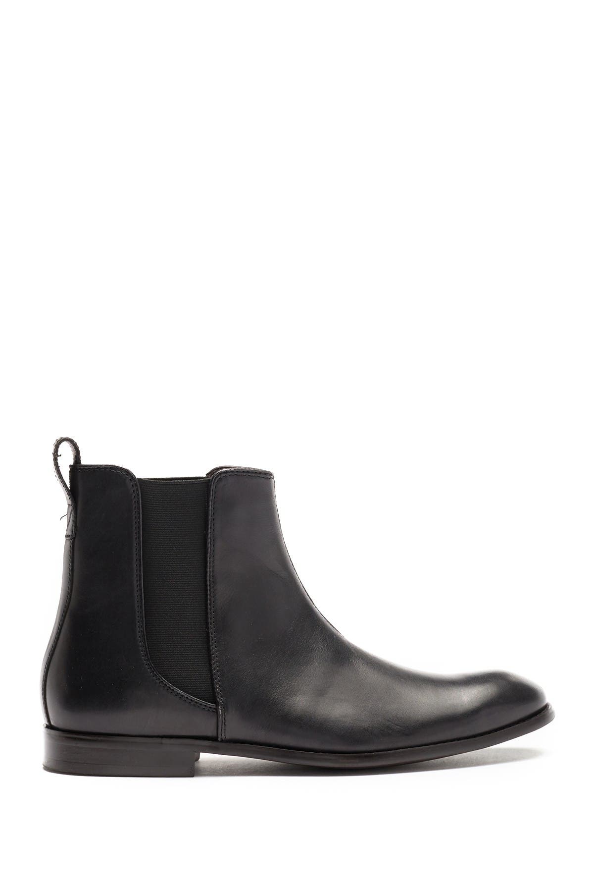 hallowell leather chelsea boot