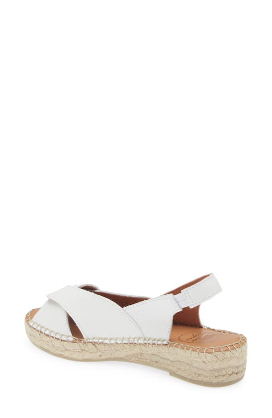 Toni Pons Enola Slingback Sandal In Blanco White