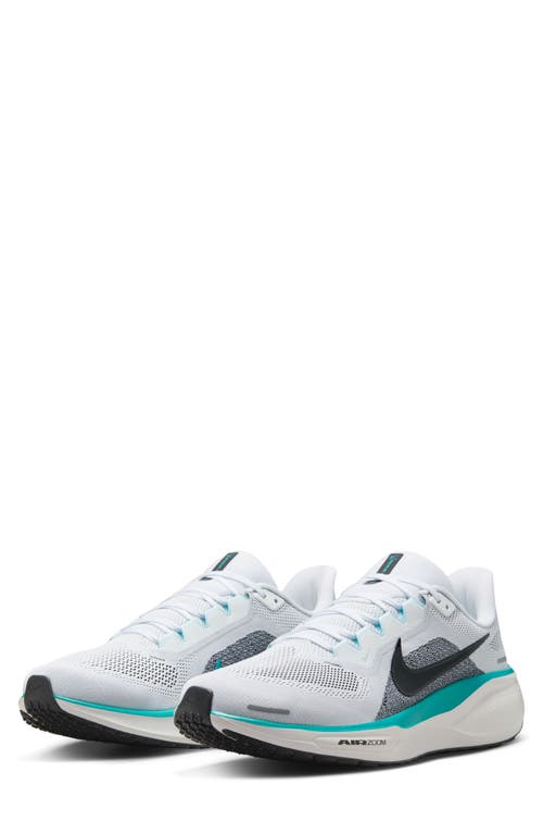 Shop Nike Air Zoom Pegasus 41 Running Shoe In White/dusty Cactus/black