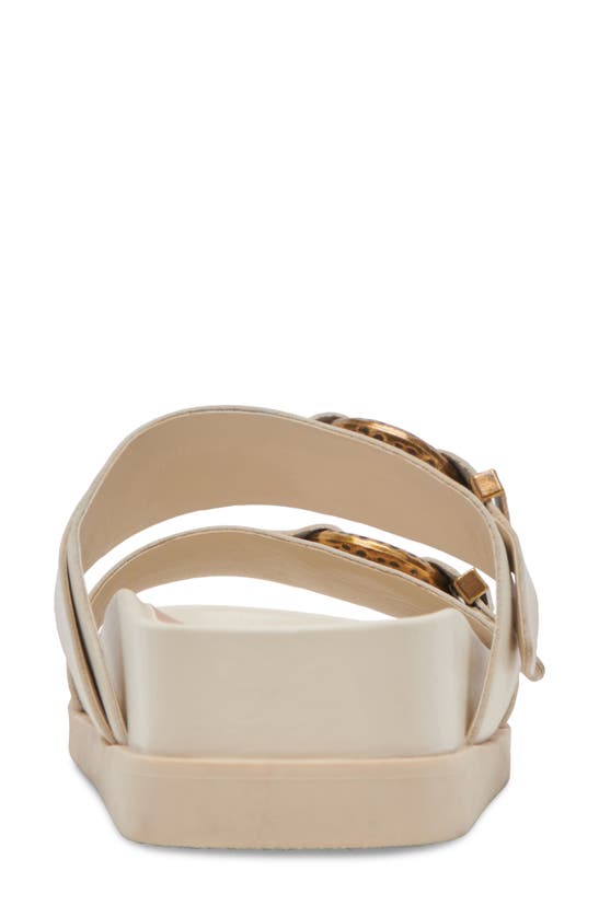 Dolce Vita Soya Platform Sandal In Off White Leather