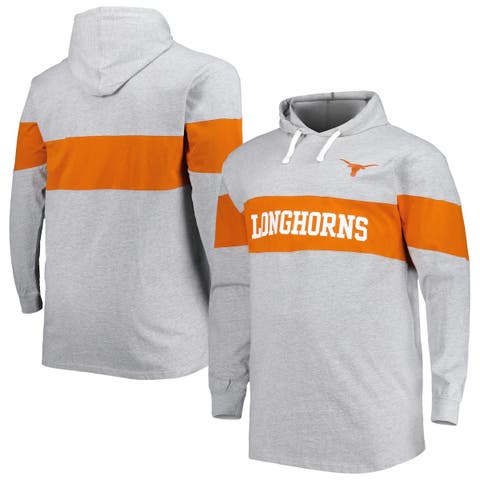 NCAA Women's Texas Longhorns Heathered Burnt Orange Pullover Hoodie