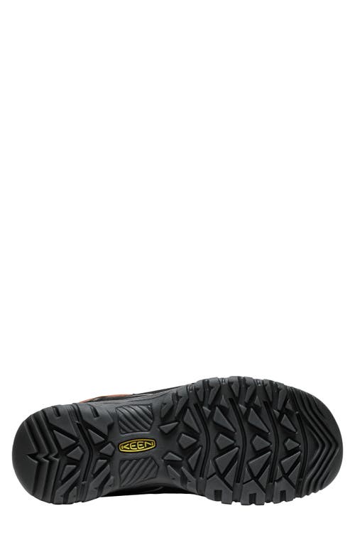 Keen Targhee Iv Waterproof Mid Hiking Shoe In Bison/black