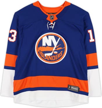 Mathew Barzal New York Islanders Autographed Blue Alternate