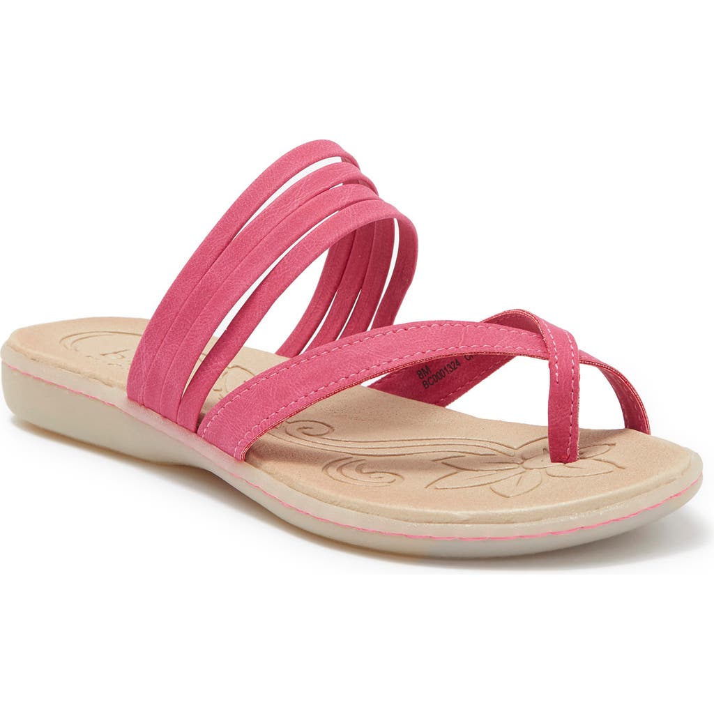 B O C Alisha Sandal In Pink Nubuck