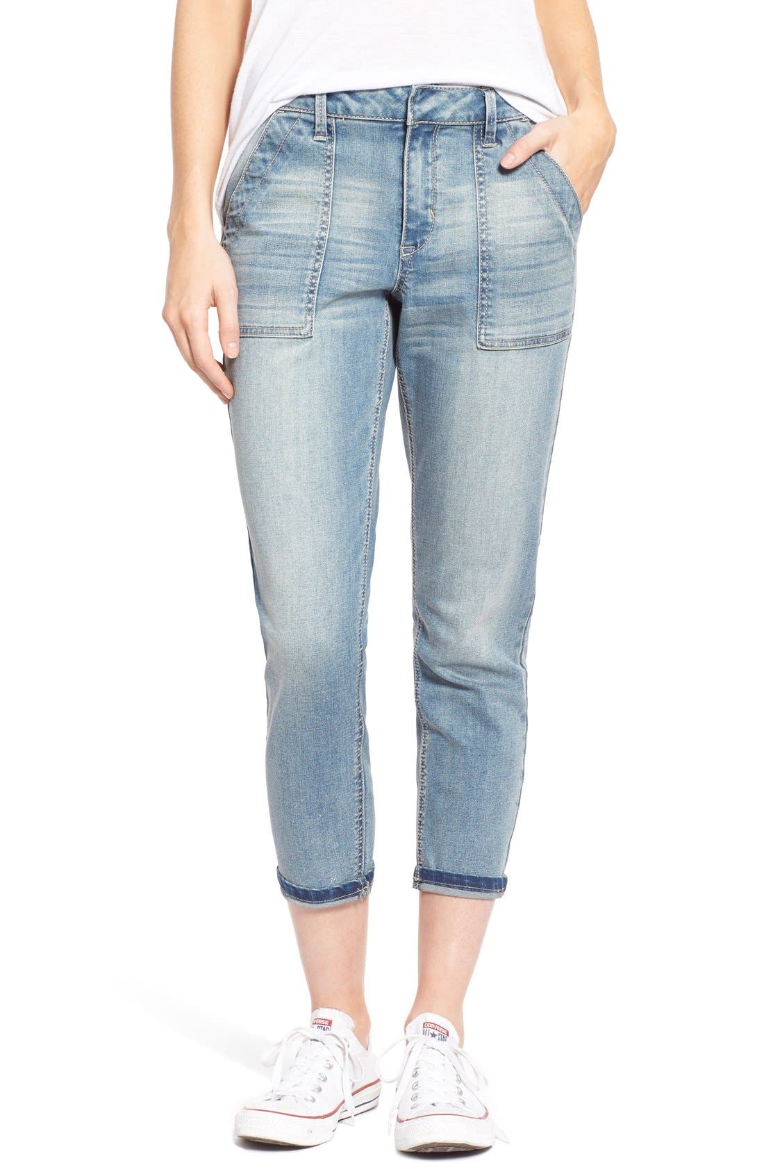 relaxed utility jeans