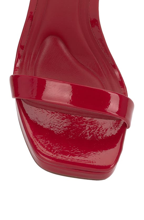 Shop Jessica Simpson Adonia Ankle Strap Platform Sandal In Red Muse