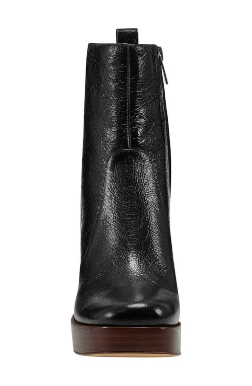 Marc Fisher Ltd Marysa Block Heel Platform Bootie In Black 01