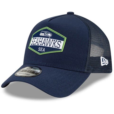 Men's New Era Royal/Green Seattle Seahawks Flawless 9FIFTY Snapback Hat