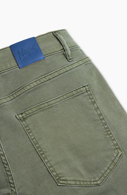 Mugsy Classic Fit Jeans In Hydes-army Green