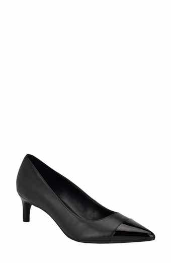 Calvin klein kitten heel clearance