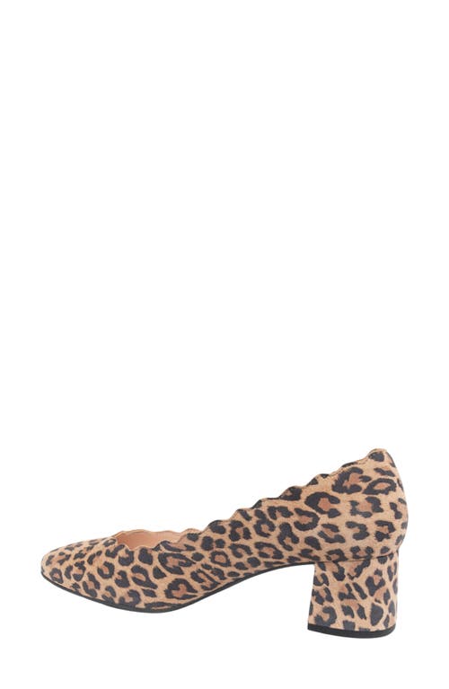 Patricia Green Palm Beach Pump In Leopard Suede