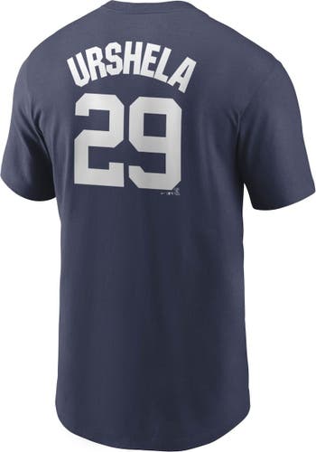 Nike Men's Nike Gio Urshela Navy New York Yankees Name & Number T-Shirt