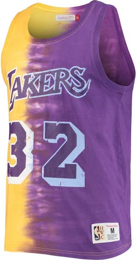 Magic Johnson Los Angeles Lakers Mitchell & Ness Big & Tall Name